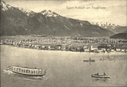 71530461 Tegernsee Egern-Rottach Boote  Tegernsee - Tegernsee