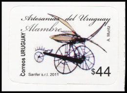 Uruguay 2011. Handicrafts Of Uruguay - Wire (MNH OG) Stamp - Uruguay