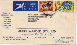 AFRIQUE DU SUD 1951 - Lettres & Documents