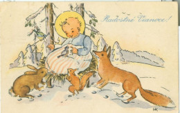 Radostné Viánoce! - Christmas - Weihnachten 1939, Circulated - Czech Republic