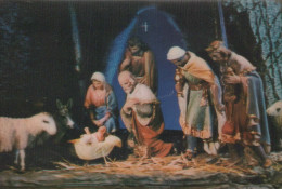 Virgen María Virgen Niño JESÚS Religión Vintage Tarjeta Postal CPSM #PBQ074.A - Virgen Mary & Madonnas