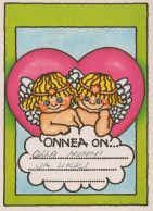 ANGE Noël Vintage Carte Postale CPSM #PBP270.A - Angels