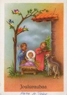 ANGEL Christmas Baby JESUS Vintage Postcard CPSM #PBP282.A - Angels