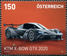 Austria 2023. Cars. Ktm X-bow Gtx 2020 (MNH OG) Stamp - Unused Stamps