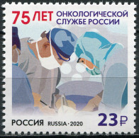Russia 2020. 75th Anniversary Of The Oncologic Service In Russia (MNH OG) Stamp - Neufs