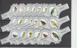 Reeks   1356  Vogels  1-20  ,20  Stuks Compleet   , Sigarenbanden Vitolas , Etiquette - Bauchbinden (Zigarrenringe)