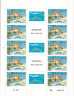 Wallis Et Futuna N°454A - Feuille Entière - Neufs ** Sans Charnière - TB - Unused Stamps