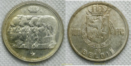 3500 BELGICA 1949 BELGICA 100 FRANCOS 1949 - 10 Cents & 25 Cents