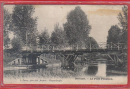 Carte Postale 80. Boves  Le Pont Prussien   Très Beau Plan - Boves