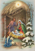 ANGEL CHRISTMAS Holidays Vintage Postcard CPSM #PAH786.GB - Angels