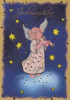 ANGEL CHRISTMAS Holidays Vintage Postcard CPSM #PAH977.GB - Angels