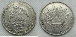 3667 MEXICO 1877 MEXICO 8 REALES 1877 - Mexique