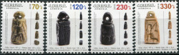 Armenia 2019. Seal Stones From Ararat Kingdom (8th Cent.) (MNH OG) Set - Arménie