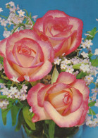 FLEURS Vintage Carte Postale CPSM #PAR946.FR - Flowers