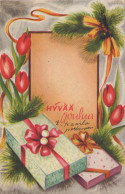 FLOWERS Vintage Postcard CPA #PKE526.GB - Flowers