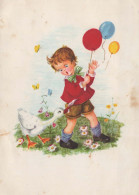 CHILDREN CHILDREN Scene S Landscapes Vintage Postal CPSM #PBT469.GB - Scènes & Paysages