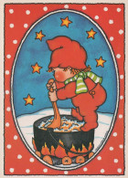 ENFANTS HUMOUR Vintage Carte Postale CPSM #PBV373.FR - Cartes Humoristiques