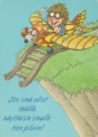 HUMOUR DESSIN ANIMÉ Vintage Carte Postale CPSM #PBV619.FR - Humour