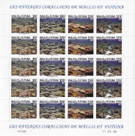 Wallis Et Futuna N°597/600 - Fonds Sous-marins - Feuille Entière - Neufs ** Sans Charnière - TB - Unused Stamps