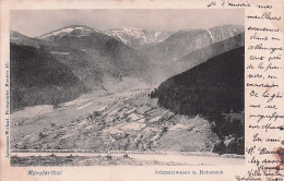 Münsterthal. Schmelzwasen Und Hoheneck. Mountain - 1902 - Muenstertal