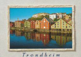 1 AK Norwegen / Norway * Bakklandet Ein Stadtteil Der Stadt Trondheim - Er Liegt Auf Der Ostseite Des Flusses Nidelva * - Norway