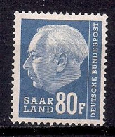 SARRE    NEUF **  SANS TRACES DE CHARNIERES - Unused Stamps