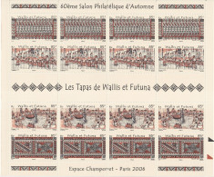 Wallis Et Futuna N°668/671 - Feuille Entière - Neufs ** Sans Charnière - TB - Unused Stamps
