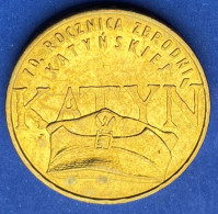 2010 MW Poland ,Katyn,coin 2 Zlote,Y#721,7949P - Poland
