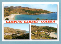 CP Espagne - Camping Garbet - Colera - Multivues - Gerona