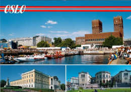3 AK Norwegen / Norway * 3 Mehrbildkarten Mit Ansichten Der Hauptstadt  Oslo * - Norway