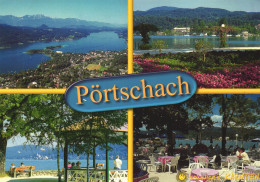 PORTSCHACH, KLAGENFURT, CARINTHIA, MULTIPLE VIEWS, ARCHITECTURE, PAVILION, TERRACE, GARDEN, AUSTRIA, POSTCARD - Klagenfurt