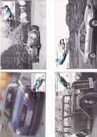 REPUBBLICA SAN MARINO 1999 MAXIMUN CARD SERIE COMPLETA 4 CARTOLINE  INDUSTRIE AUTOMOBILISTICHE AUDI - FDC