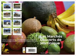 FRANCE 2024 - Collector 8 Timbres - Les Marchés Couverts De Martinique Mnh** - Collectors