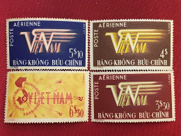 Stamps Vietnam South (POSTE AERIENNE - 8/3/1952 ) -GOOD Stamps- 1set/4pcs - Vietnam