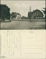Postcard Neudamm (Neumark) Dębno Bahnhofstraße Myśliborski (Kreis Soldin)  1929 - Pommern