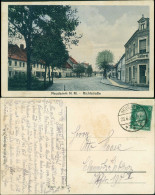 Postcard Neudamm (Neumark) Dębno Richtstraße Myśliborski (Kreis Soldin)  1928 - Pommern