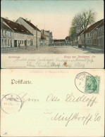 Postcard Neudamm (Neumark) Dębno Richtstraße Myśliborski (Kreis Soldin)   1903 - Pommern