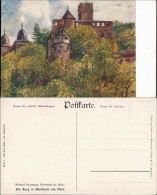 Ansichtskarte Wertheim Burg/Schloss Wertheim - Künstlerkarte 1913 - Wertheim