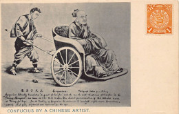 China - Confucius By A Chinese Artist - Publ. Hon-Kong Pictorial Postcard Co.  - China