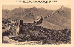 China - The Great Wall - Publ. Citroën Expedition Central-Asia  - Chine