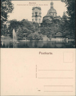 Mannheim Friedrichs-Park Mit Sternwarte Und Jesuiten-Kirche 1910 - Mannheim