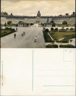 Ansichtskarte Karlsruhe Schloß Schloss Mit Vorplatz (Castle Building) 1907 - Karlsruhe