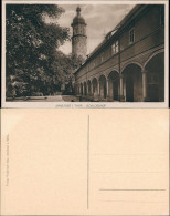 Ansichtskarte Arnstadt Schlosshof Schloß Turm & Säulengang 1910 - Arnstadt