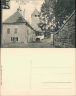 Ansichtskarte Elgersburg Schloss Elgersburg - Anlagen 1922 - Elgersburg