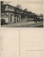 Ansichtskarte Bad Kissingen Straßen Partie Mit Wandelhalle 1910 - Bad Kissingen