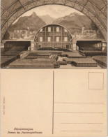 Ansichtskarte Oberammergau Inneres Des Passionstheater Passionsspielhaus 1910 - Oberammergau