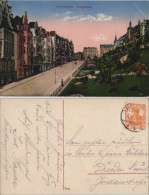 Ansichtskarte Flensburg Toosbystraße Straßen Partie Häuser Zeile 1916 - Flensburg