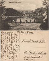 Ansichtskarte Stuttgart Anlagensee 1908 - Stuttgart