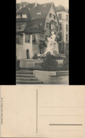 Ansichtskarte Stuttgart Alexanderbrunnen - Häuser 1909 - Stuttgart
