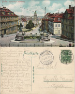 Ansichtskarte Gotha Marktplatz Und Schlossberg 1908 - Gotha
